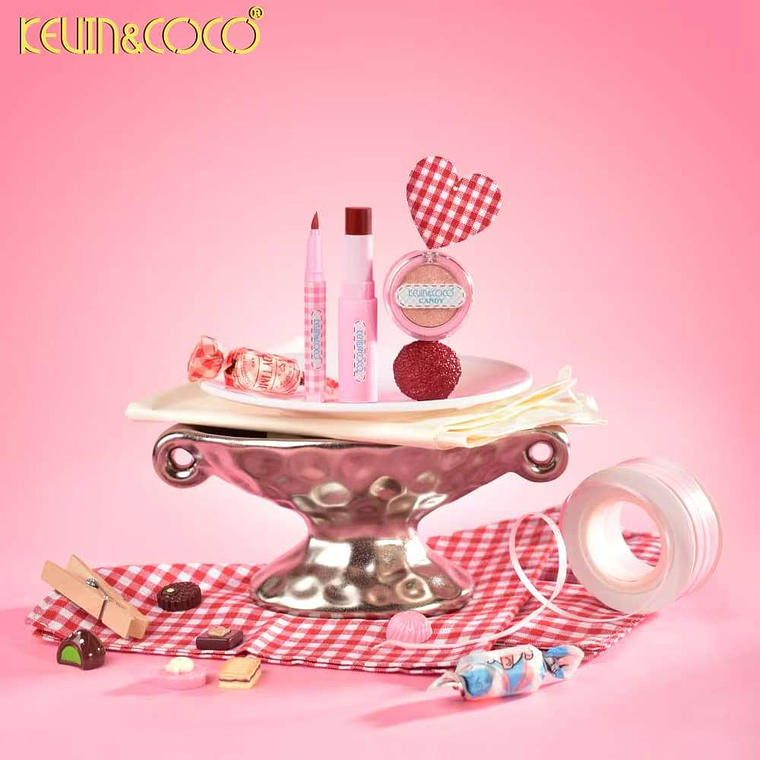   Set Ode (set de 3 piezas: sombra de ojos + brillo de labios)  8