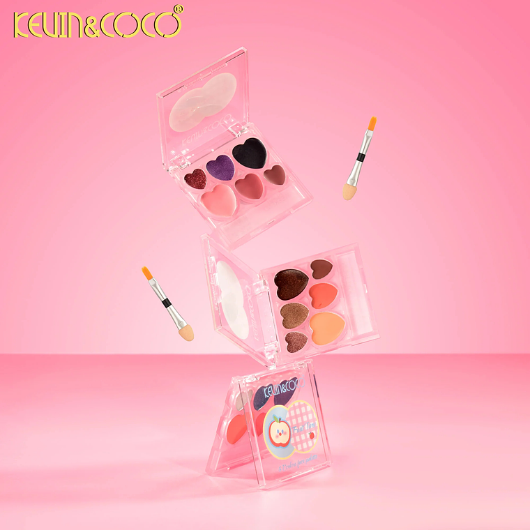  Paleta de sombras de ojos de 6 colores Graffiti Party  7