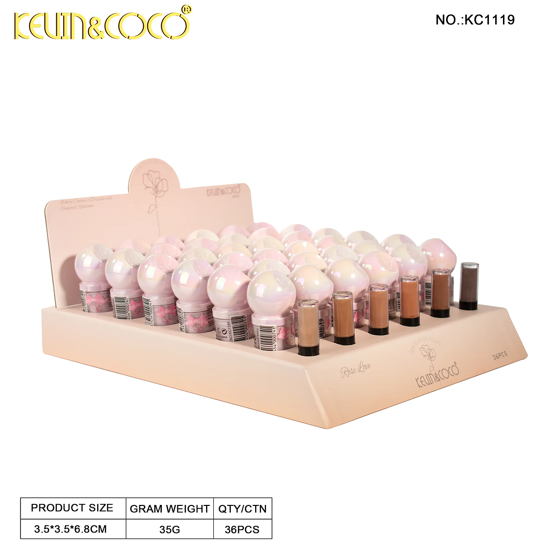   Solución reparadora de amor de rosas  Rubor y contorno 6