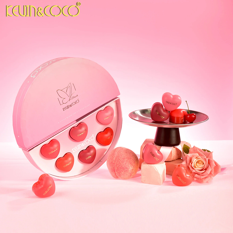   Colorete en crema Butterfly Shadow de 6 colores  rubor e iluminador 2