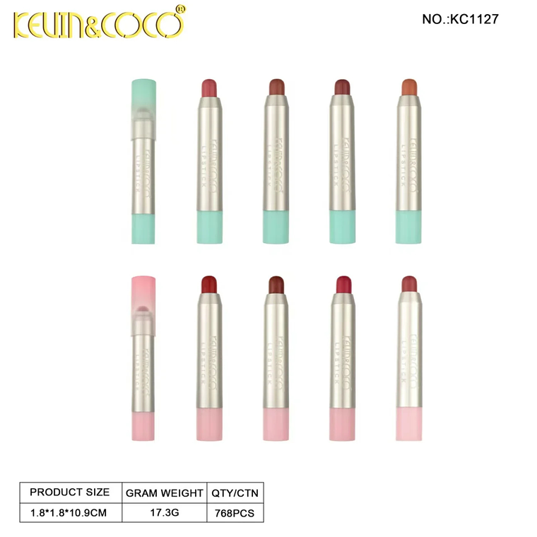   Lápiz labial color cereza menta claro  3