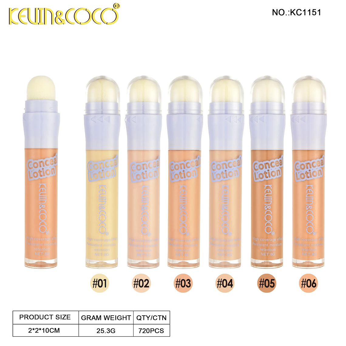   Corrector Natural 6 Tonos  6
