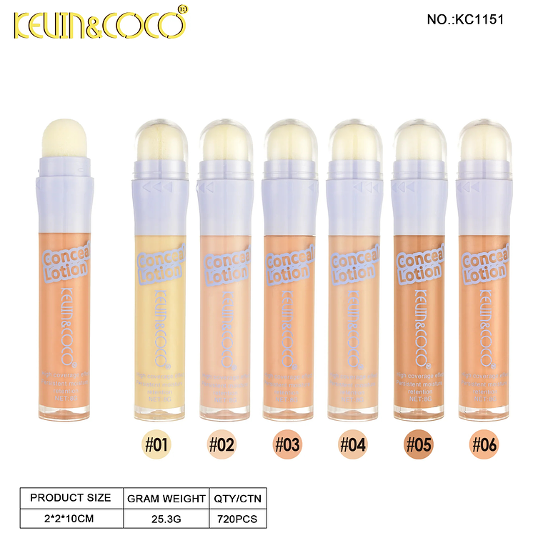   Corrector Natural 6 Tonos  6