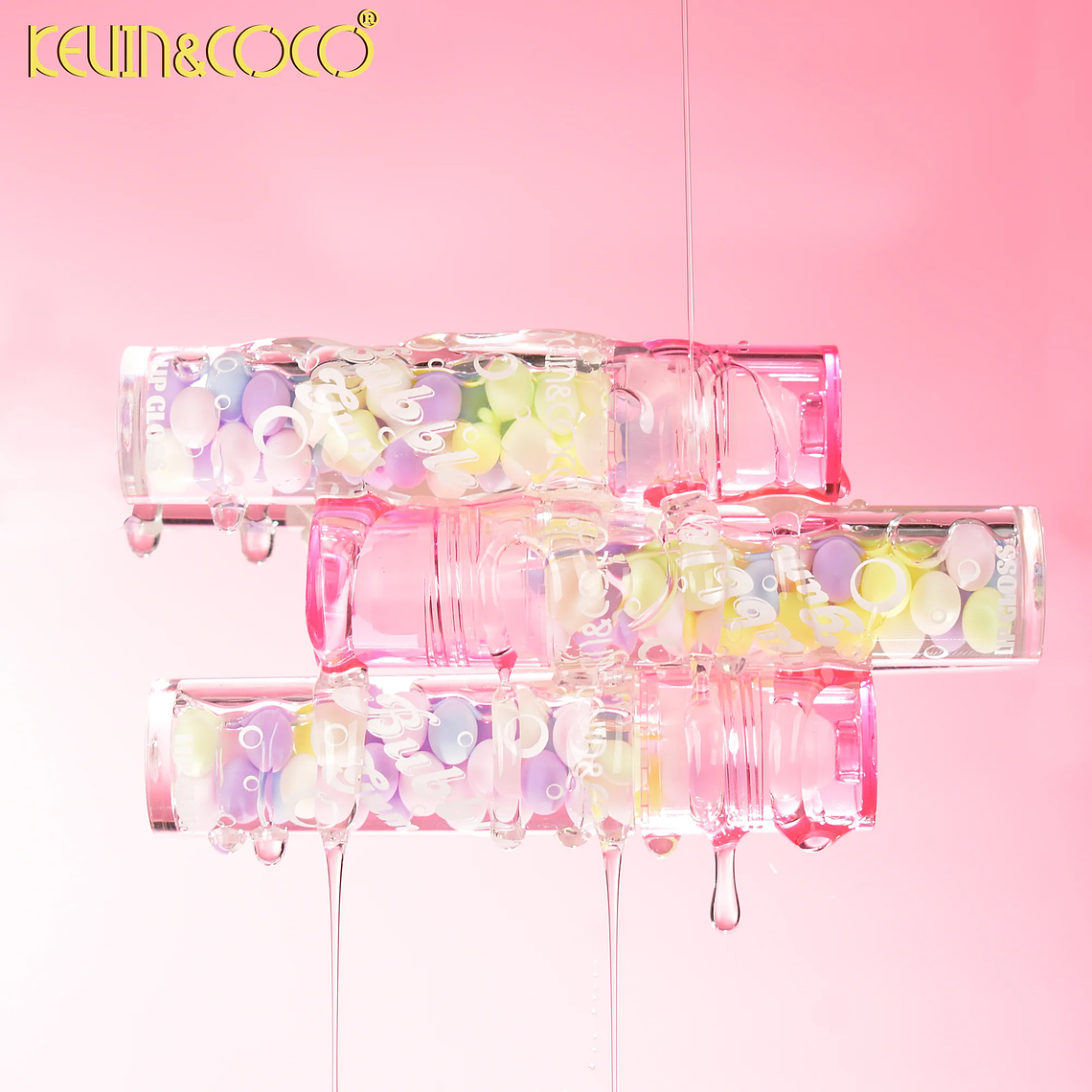  Aceite labial en roll-on de caramelo arcoíris  4