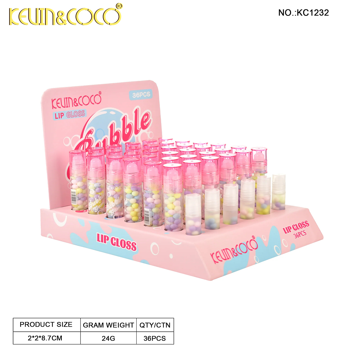  Aceite labial en roll-on de caramelo arcoíris  7