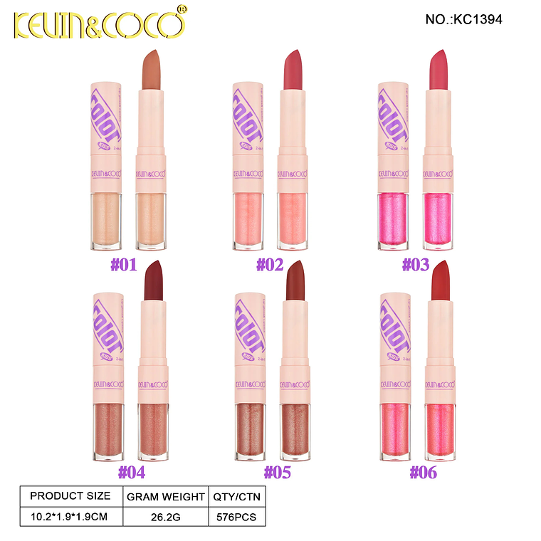   Barra de labios con brillo Color Bloom  2