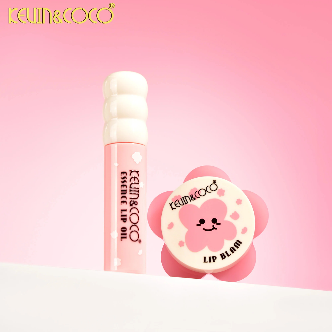 Set de brillo labial, pintalabios y delineador de labios 2