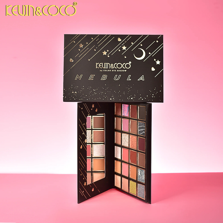 SOMBRA DE OJOS NEBULA NEGRA HIGH PIMENTATION 24 COLORES 4