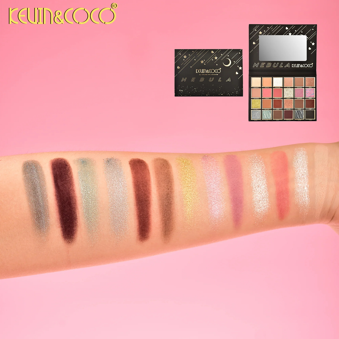 SOMBRA DE OJOS NEBULA NEGRA HIGH PIMENTATION 24 COLORES 5