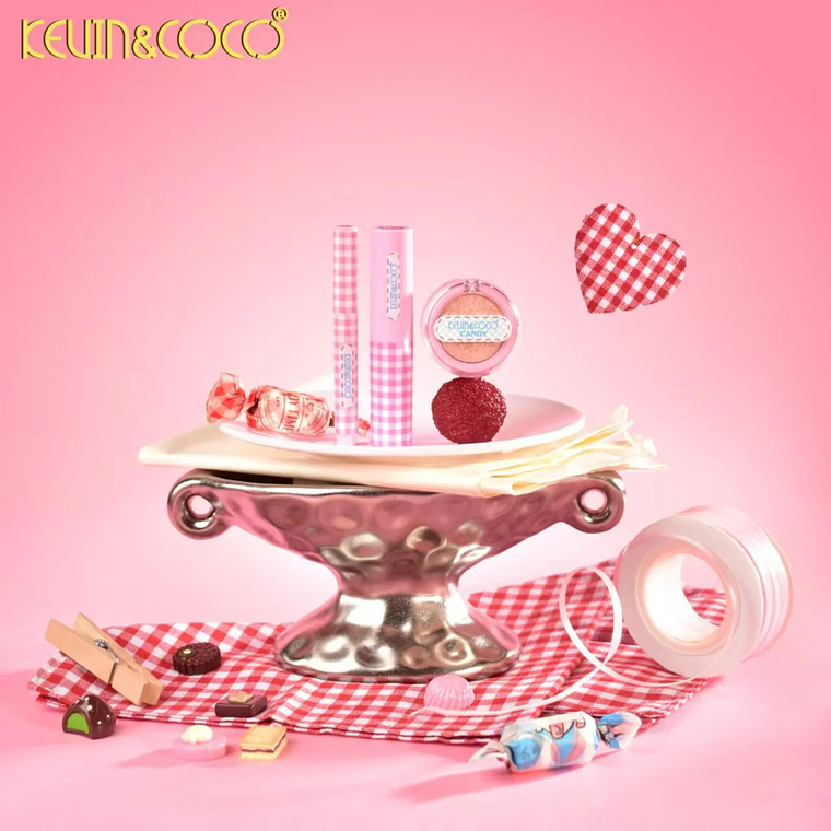 SET MAQUILLAJE DE TRES PIEZAS CAROL  SWEET 4