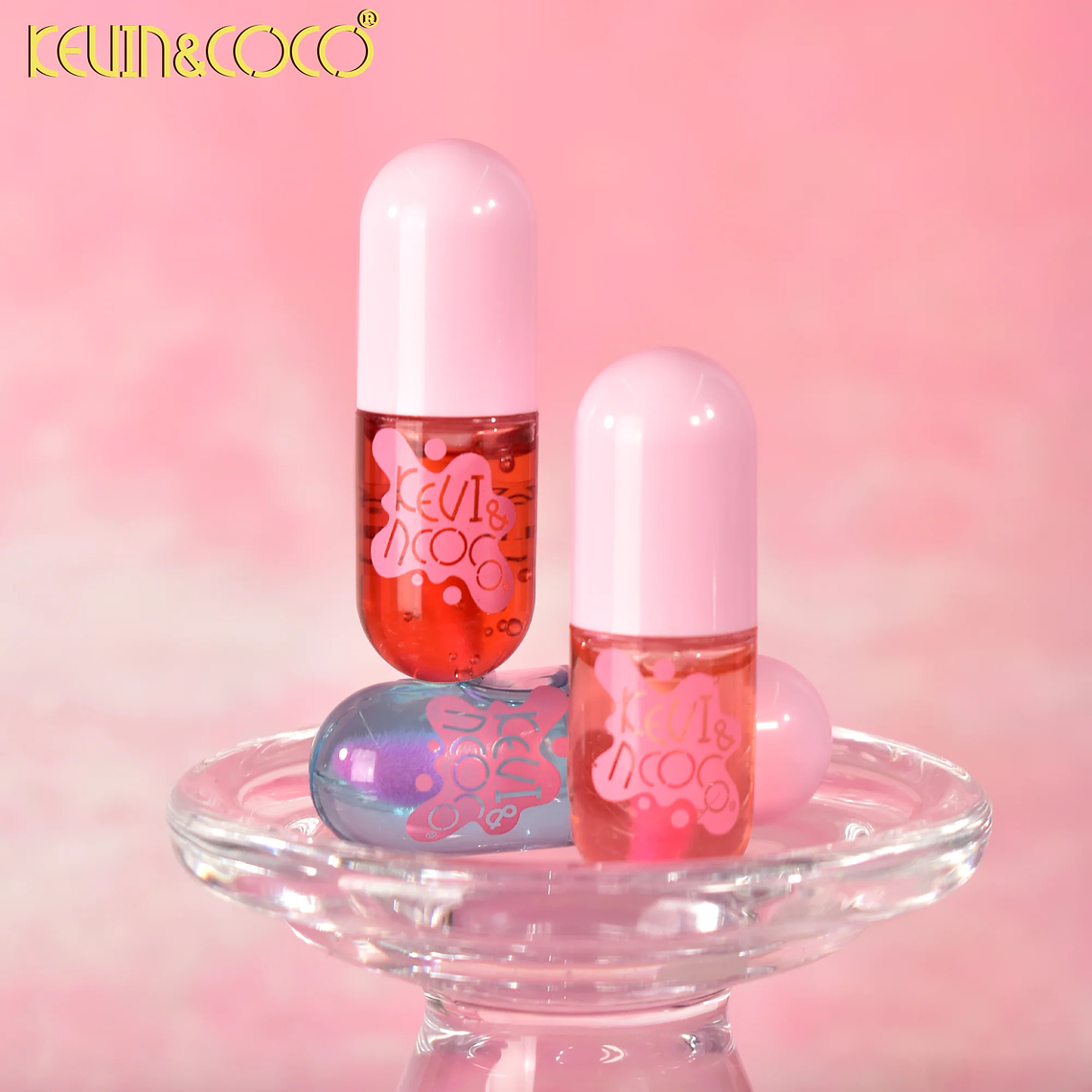 BRILLO PARA LABIOS,VASO DE TE 6 TONOS  8