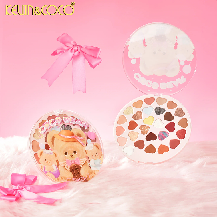 PALETA DE SOMBRA OSITO CARINOSITO COCO BEAR 4