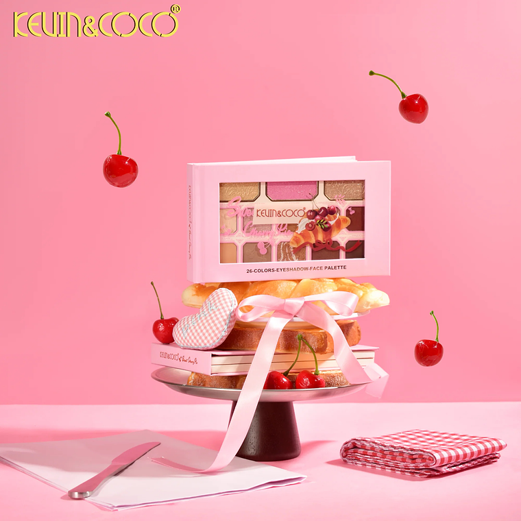 PALETA DE SOMBRAS 26 COLORES CHERRY PIE 2