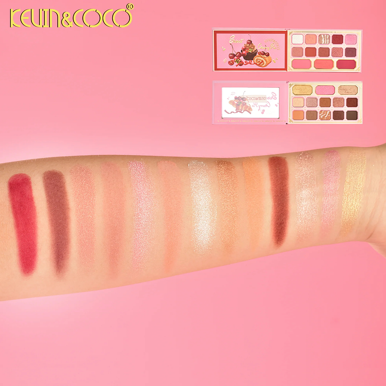 PALETA DE SOMBRAS 26 COLORES CHERRY PIE 8