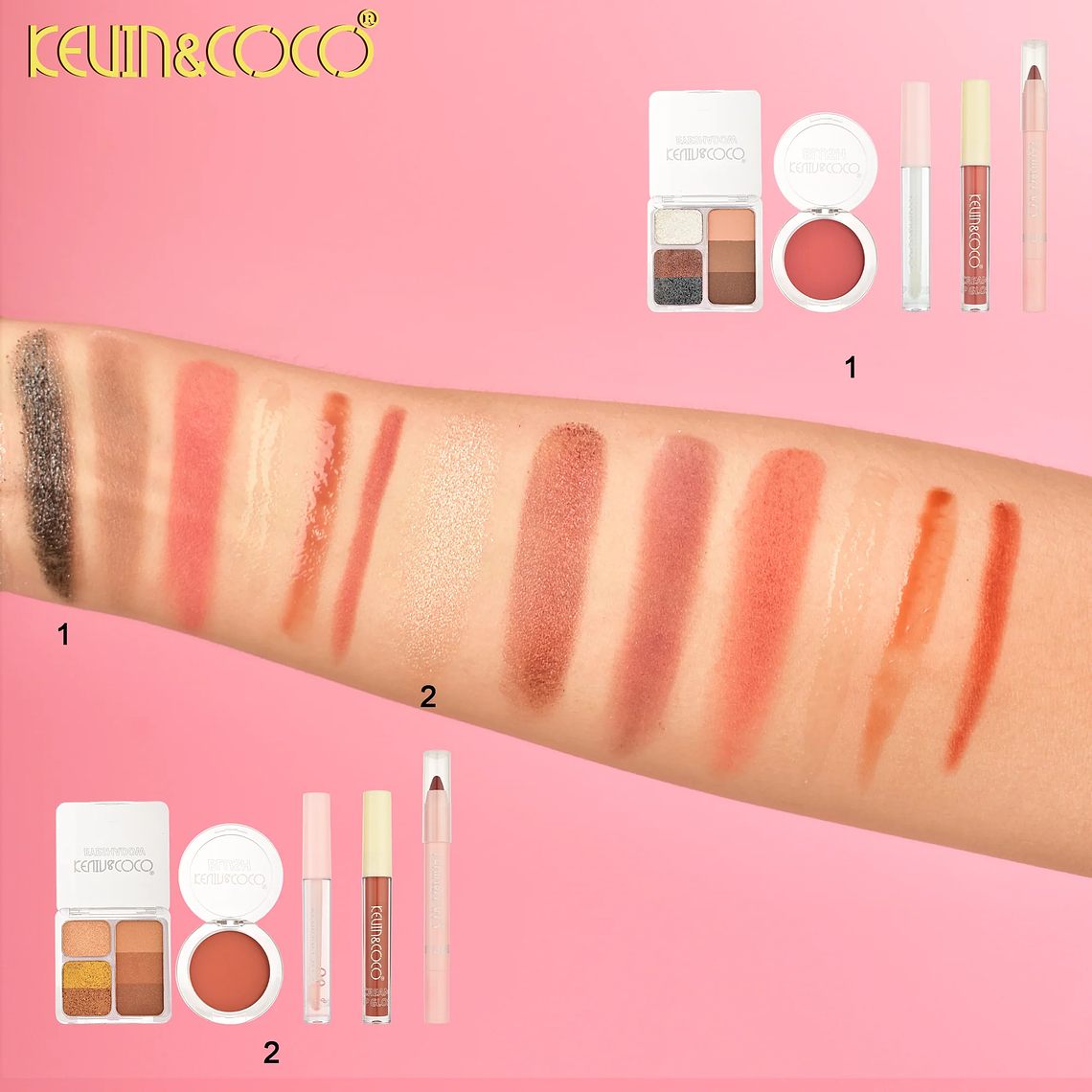 SET DE MAQUILLAJE 6 PIEZAS SHINY GIRL 3