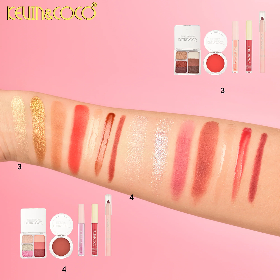 SET DE MAQUILLAJE 6 PIEZAS SHINY GIRL 5