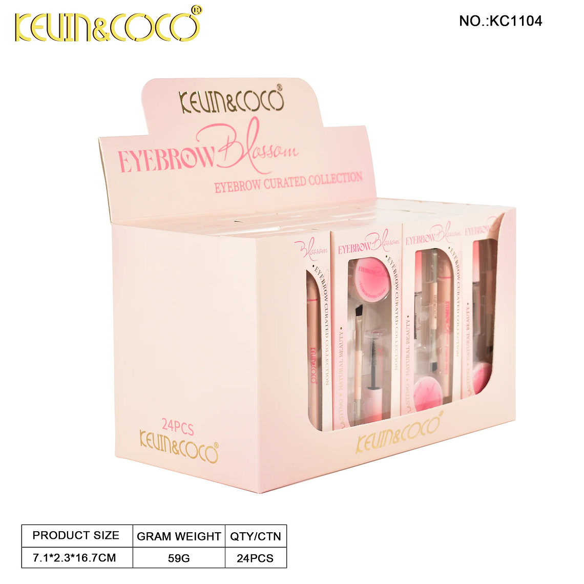 SET PARA DELINEAR TUS CEJAS BLOSSOM 3