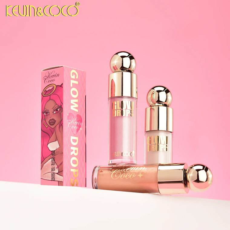 ILUMINADORES LIQUIDOS EFECTO SHINY GLOW DROPS 6