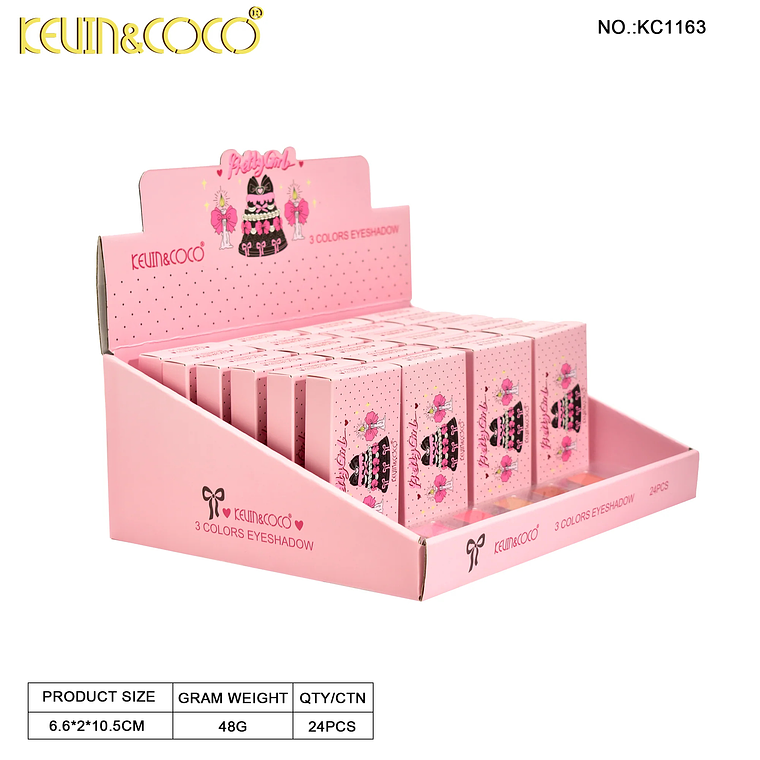 SET DE RUBOR E ILUMINADOR PRETY GIRL 5