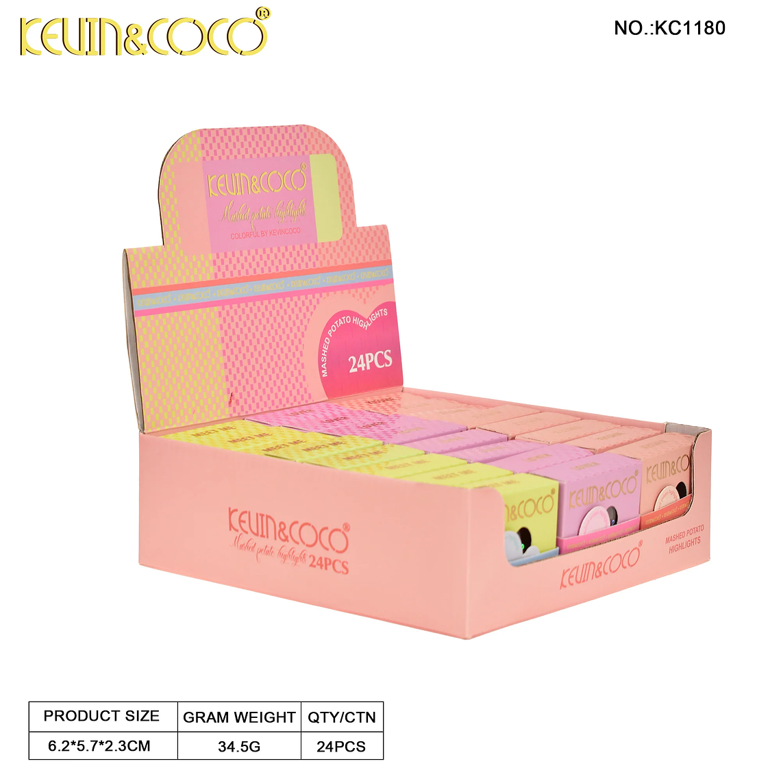 Iluminadores Mashed Potato  4