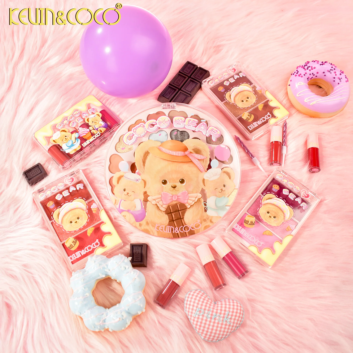 Paleta de 3 Sombras Coco Bear  4