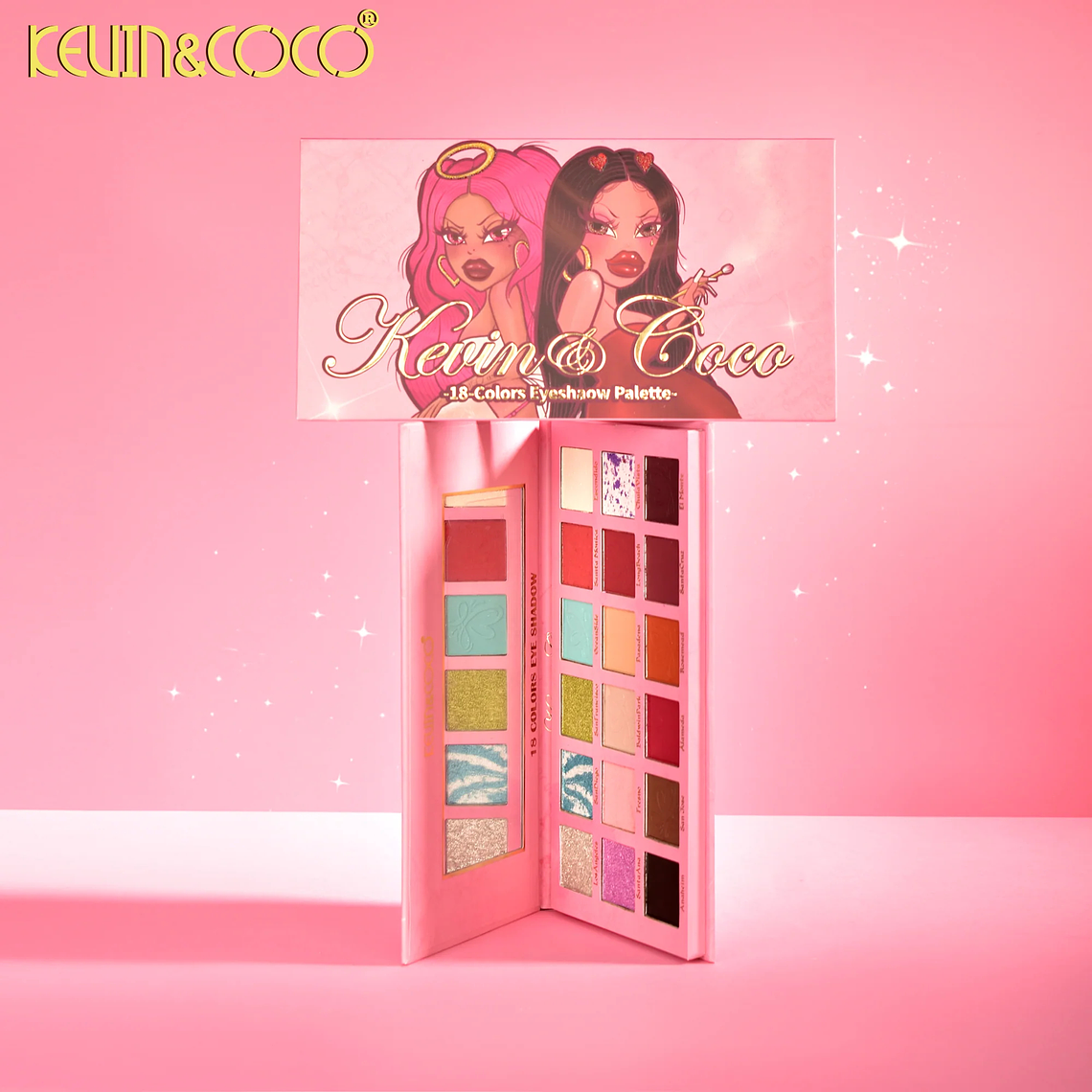 PALETA DE 18 COLORES BAD GIRLS 2