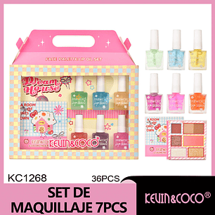 Set de sombras y brillos labiales Sleepy Moonlight