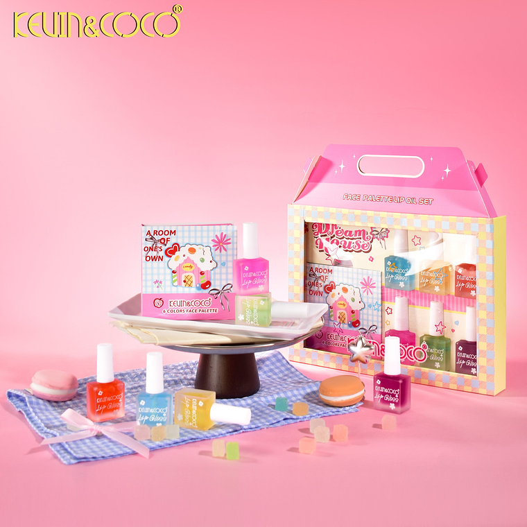 Set de sombras y brillos labiales Sleepy Moonlight 2