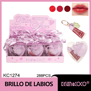 Set de brillos labiales Time Love 