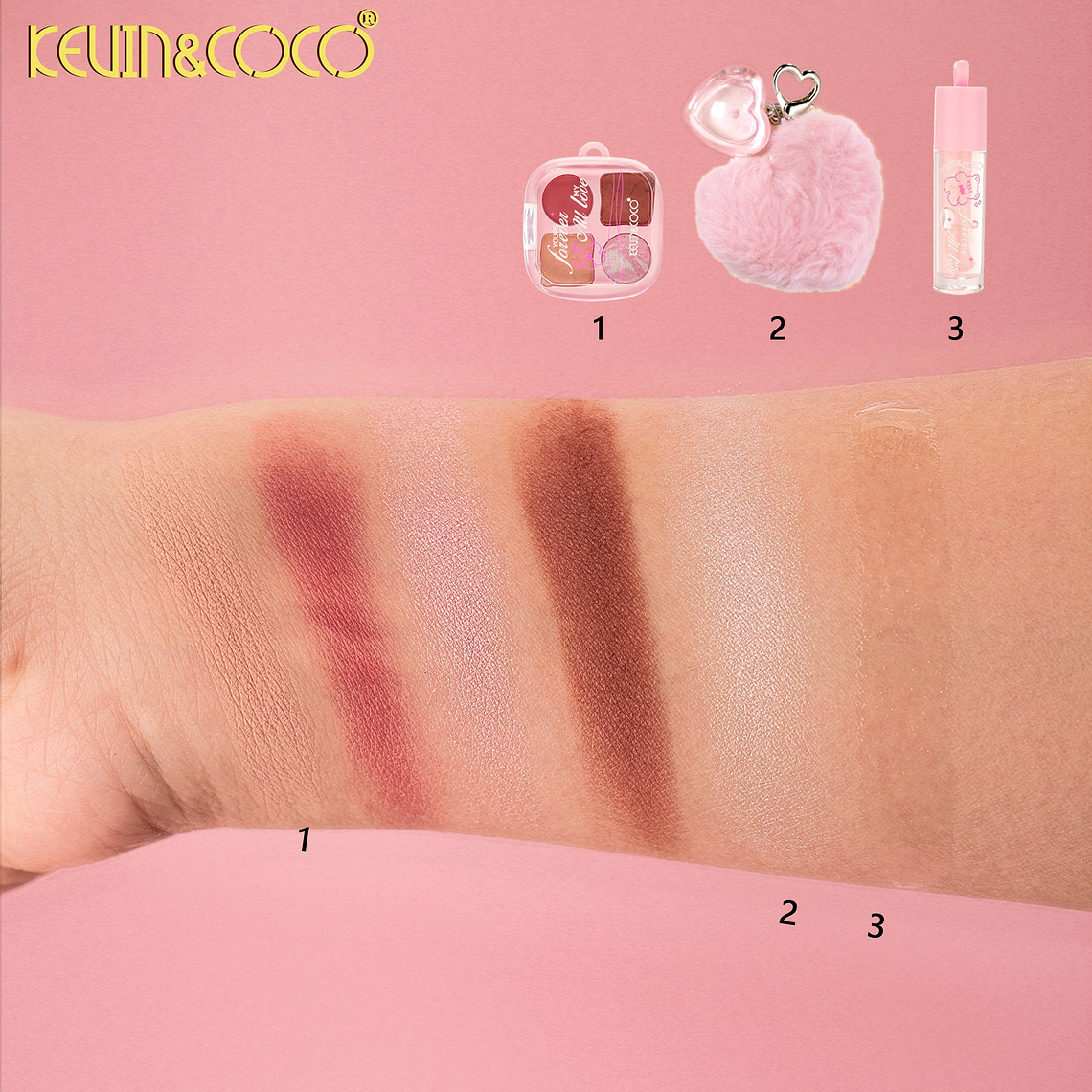 Set de maquillaje 4 pcs Poema De Amor  3