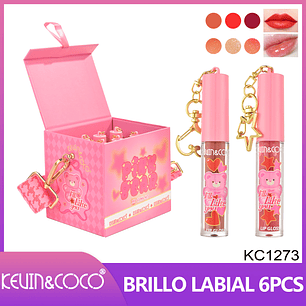 Set de Brillos Labiales 6pcs