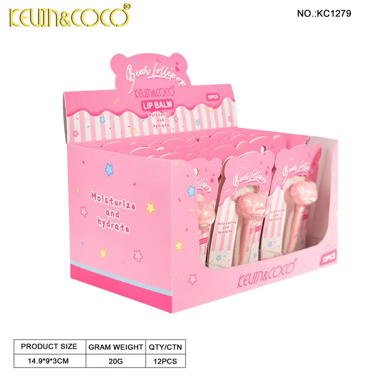 Labial Bear Lollipop  7