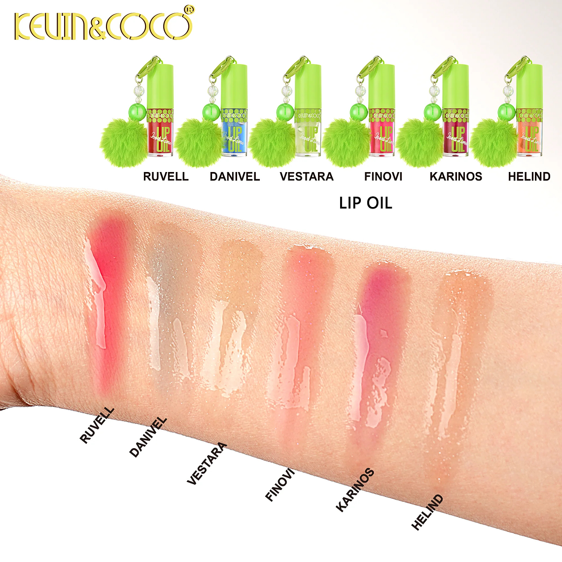  Aceite Labial con PonPon  3