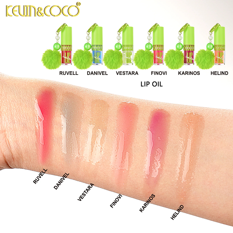  Aceite Labial con PonPon  3