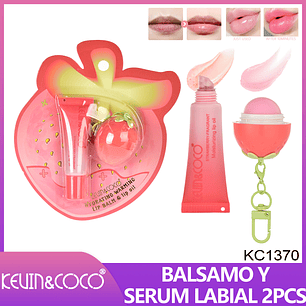 Set Labial de 2pcs StrawBerry 