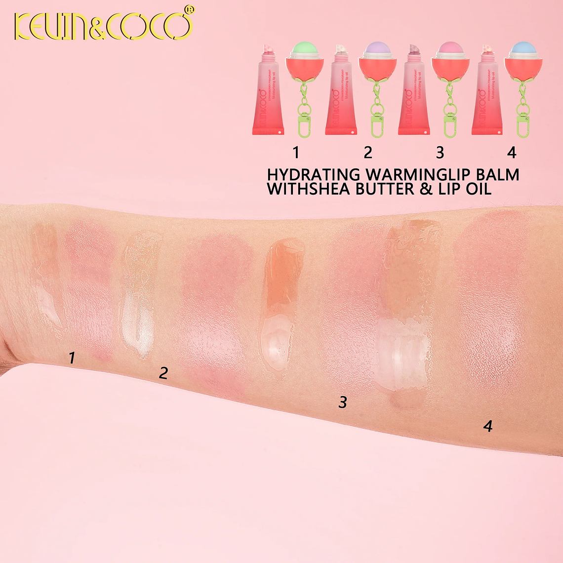 Set Labial de 2pcs StrawBerry  5