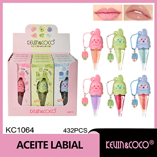 BRILLO LABIAL HELADO COLORES