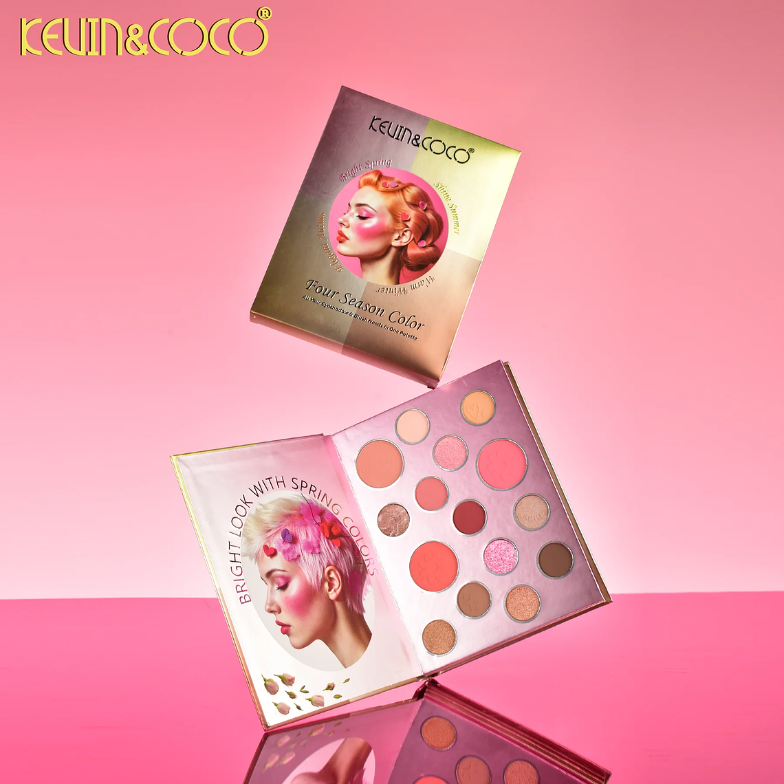 PALETA DE SOMBRAS FOUR SEASONS DE 60 COLORES 5