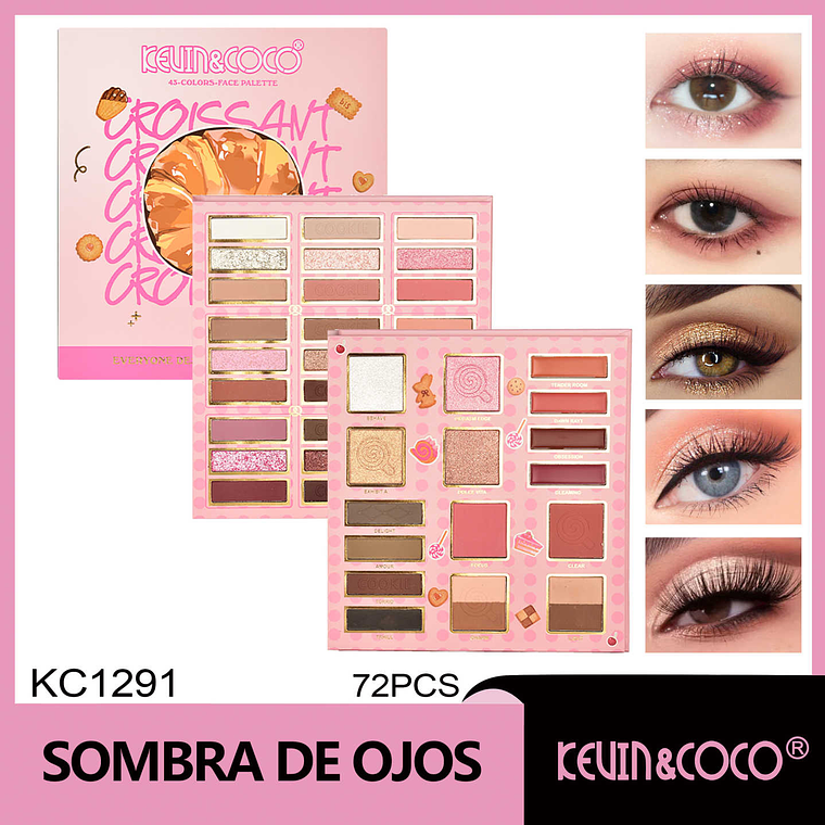 PALETA DE SOMBRAS CROISSANT 1