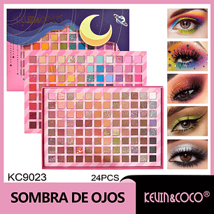 PALETA DE SOMBRAS GALAXY DE 192 COLORES 