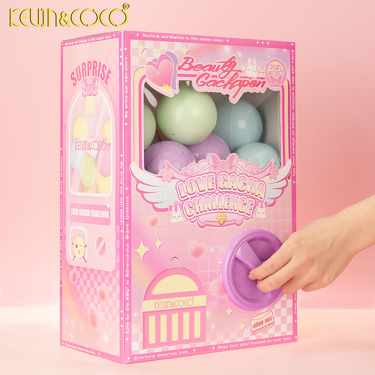 Set de maquillaje para el concurso Heartbeat Gacha PK 6