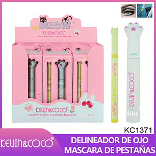 SET DE RIMEL + DELIENADOR OCEAN CAT