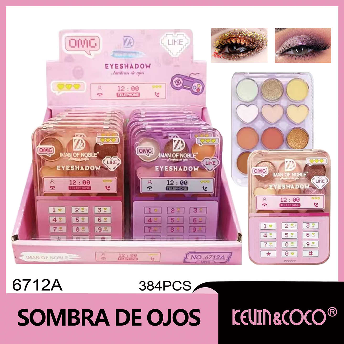 SOMBRA DE OJOS 12 COLORES  1