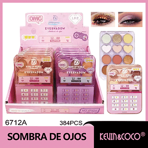 SOMBRA DE OJOS 12 COLORES 