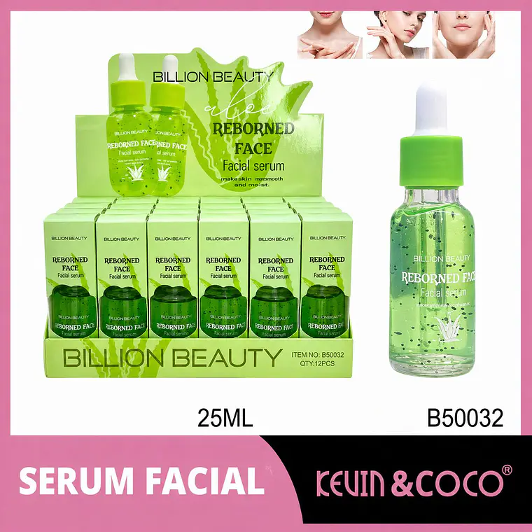 Serum facial de  aloe vera  1
