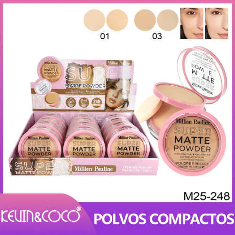  POLVO COMPACTO EFECTO MATTE 1