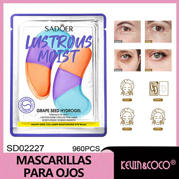 Mascarilla hidratante para ojos SADOER 7.5 g