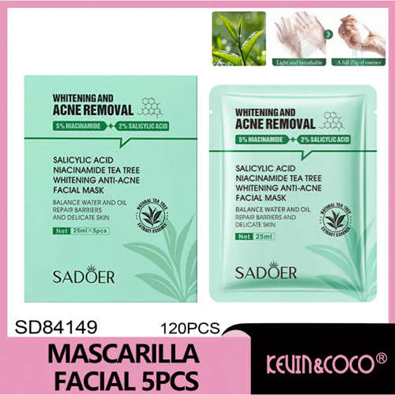 Mascarilla iluminadora y antiacné SADOER SADOER 25 ml