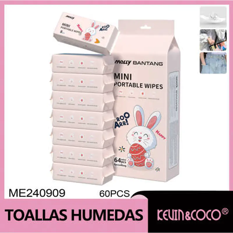 Mini Toallas Húmedas