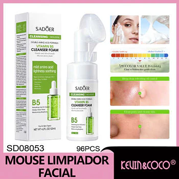 Mousse limpiador SADOER 120 ml